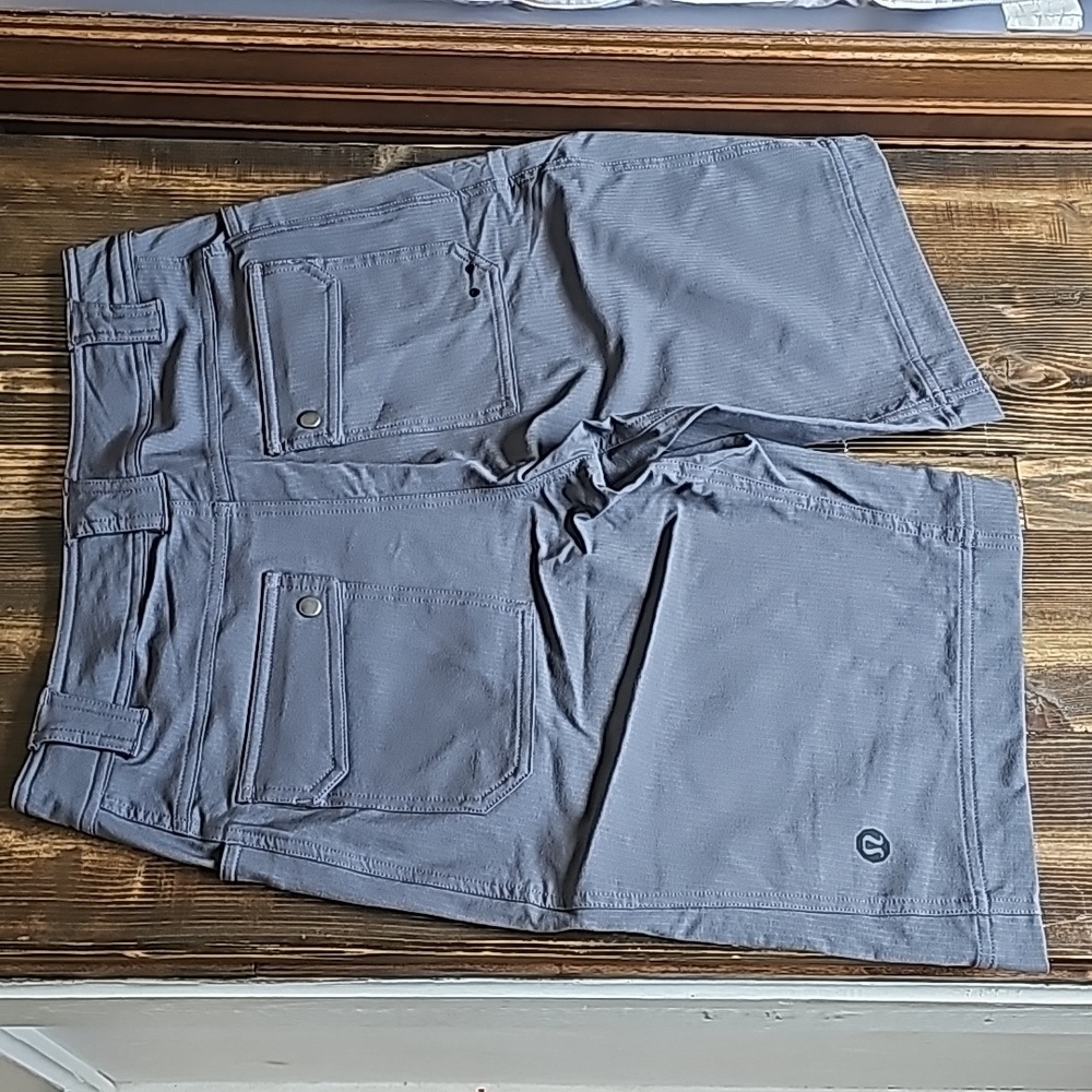 Lululemon grey shorts 11 inches L, 32W, new never worn